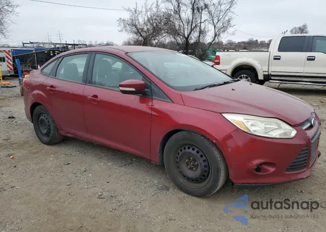 2013 Ford Focus Se from USA, damaged, VIN 1FADP3F28DL186453